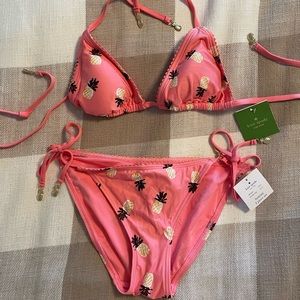 NWT Kate Spade Laniakea Beach Bikini, Size S! 🍍💕